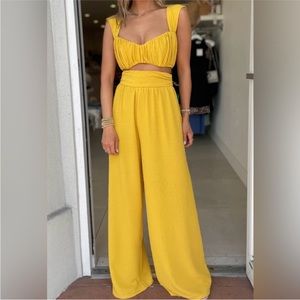 Gorgeous Mustard Set by Rumer